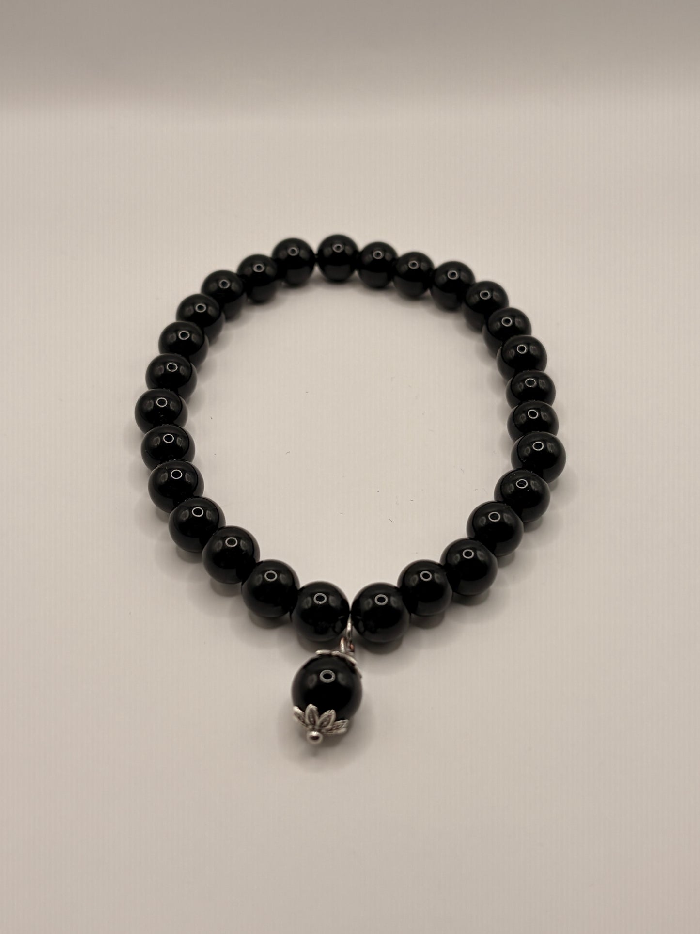 Bracciale onice su coccu da uomo