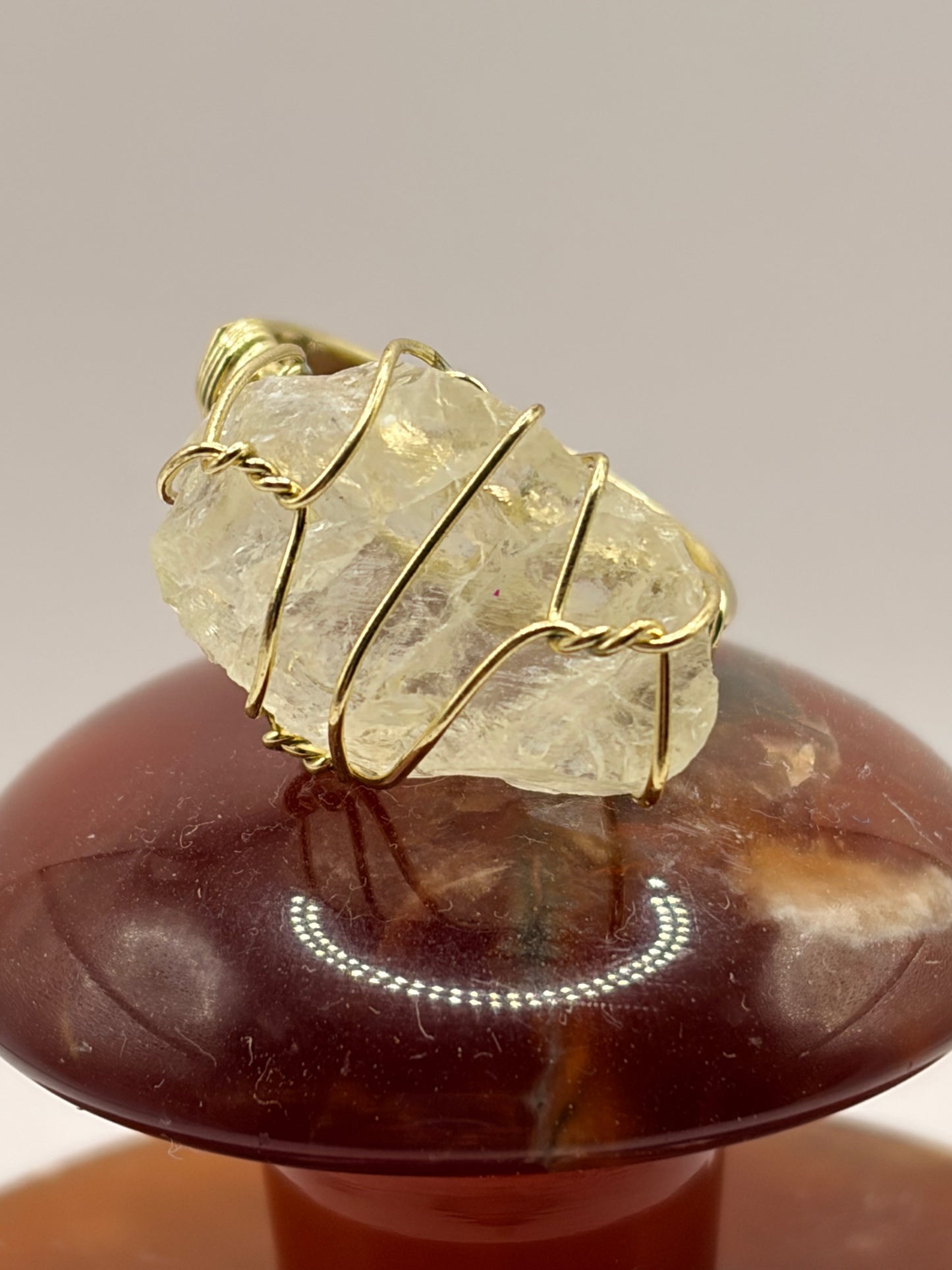 Anello quarzo regolabile