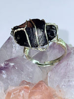 Anello ossidiana regolabile