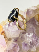 Anello ossidiana regolabile