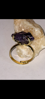 Anello  Ametista regolabile
