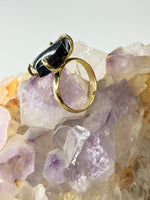 Anello ossidiana regolabile