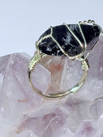 Anello ossidiana regolabile