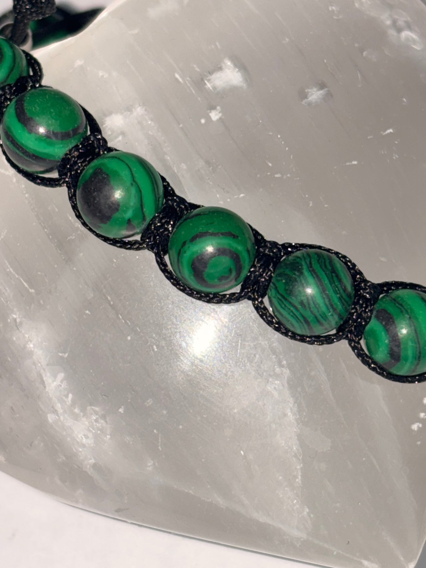 Bracciale in malachite