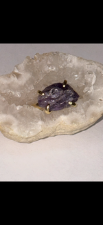 Anello  Ametista regolabile