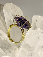 Anello  Ametista regolabile