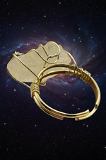 Anello quarzo regolabile